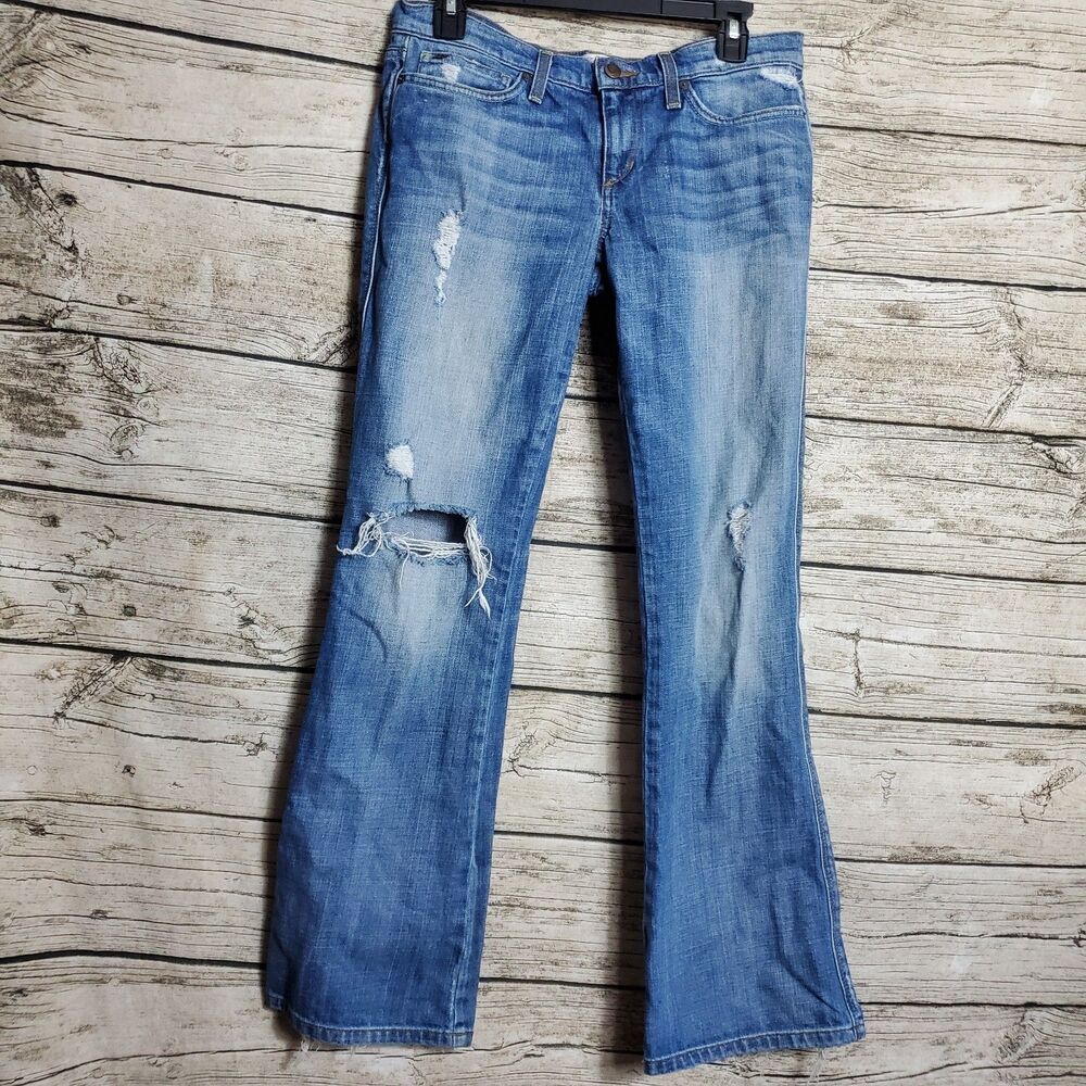 Joe's Provocateur Destroyed Bootcut Jeans Size W27